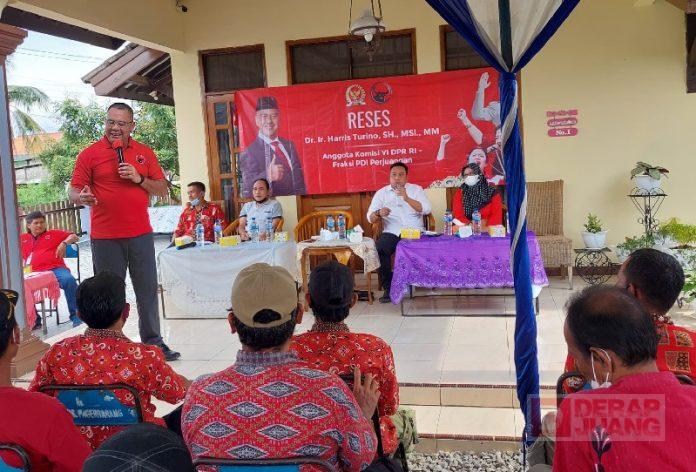 Reses, Harris Turino Serap Aspirasi Kader Partai dan Masyarakat (2)