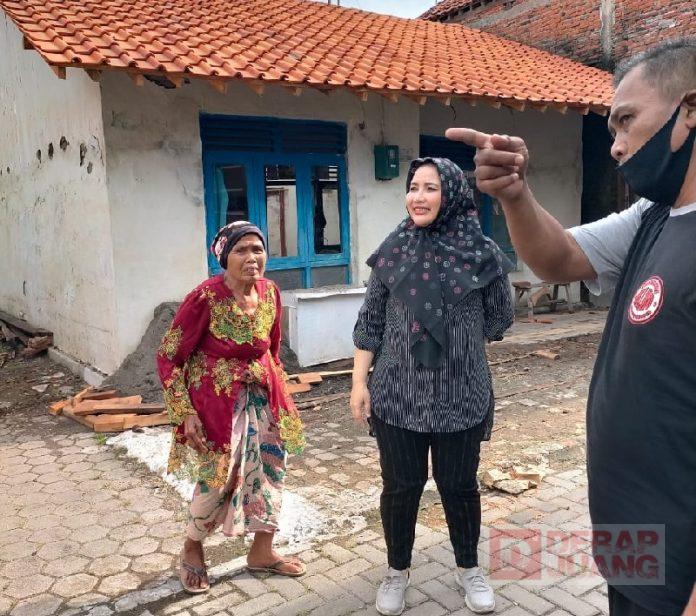 Rosalina Kroscek Langsung Pengerjaan Proyek RTLH di Tiga Kelurahan