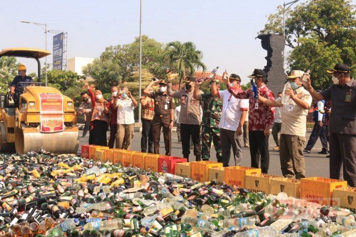 Semarak HUT Pol PP, Masan Jaga Kondusivitas Kudus
