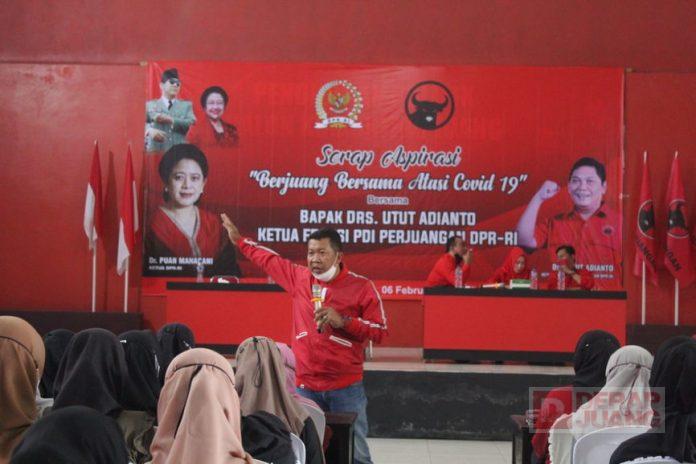 Serap Aspirasi Utut Adianto Bersama Mahasiswa di Banjarnegara