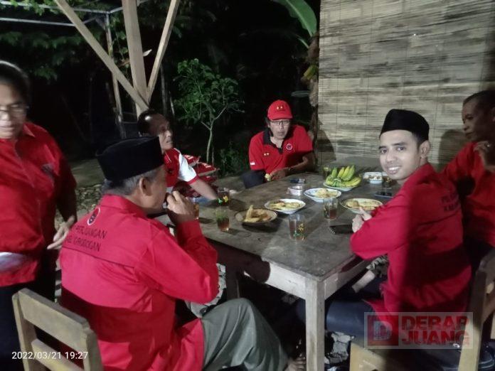 Silaturahmi Bersama Kader Ranting, Agus Tri Winarno Samakan Persepsi, Rapatkan Barisan