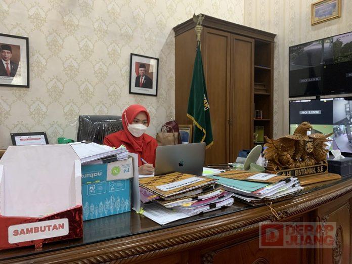 Terpatri Pesan Ibu Ketum, Mbak Eisti Perempuan Siap Menjadi Pelopor