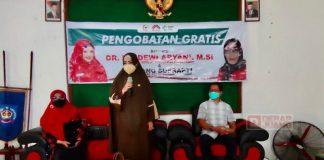 Turun Dapil, Dewi Aryani Gelar Pengobatan Gratis dan Resmikan BLK Komunitas