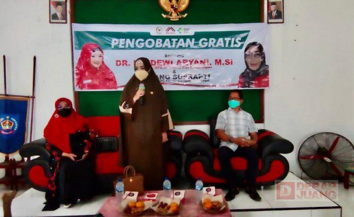 Turun Dapil, Dewi Aryani Gelar Pengobatan Gratis dan Resmikan BLK Komunitas (2)