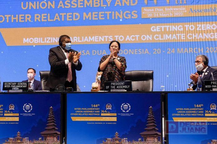Tutup Forum Parlemen Dunia, Puan Dapat Standing Ovation dari Delegasi IPU