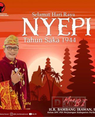 Banteng Purbalingga Ucapkan Selamat Hari Raya Nyepi Bagi Umat Hindu