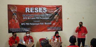 Gelar Reses, Rahmad Handoyo Temui Kader Cepogo