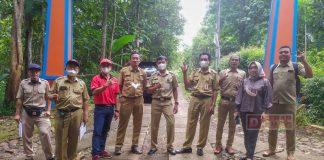 Yadi dan Tim Dampingi Pengukuran Akses Jalan