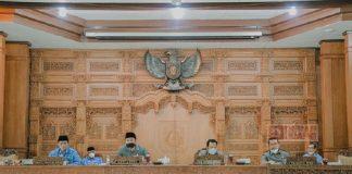 Hamenang Pimpin Rapat Paripurna Pembahasan LKPJ 2021