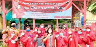 Tinjau Program P2L, Vita Ervina Sambangi KWT Gemilang