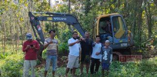 Mas Rimo Fasilitasi Pembukaan Jalan Pertanian