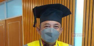 Wisuda S-2, Rober Siap Kembangkan Pariwisata Bumi Intanpari