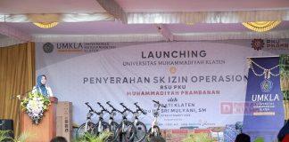 Sri Mulyani Launching RSU PKU Prambanan