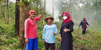 Sri Rejeki Tinjau Bakal Gedung Usaha Milik Petani