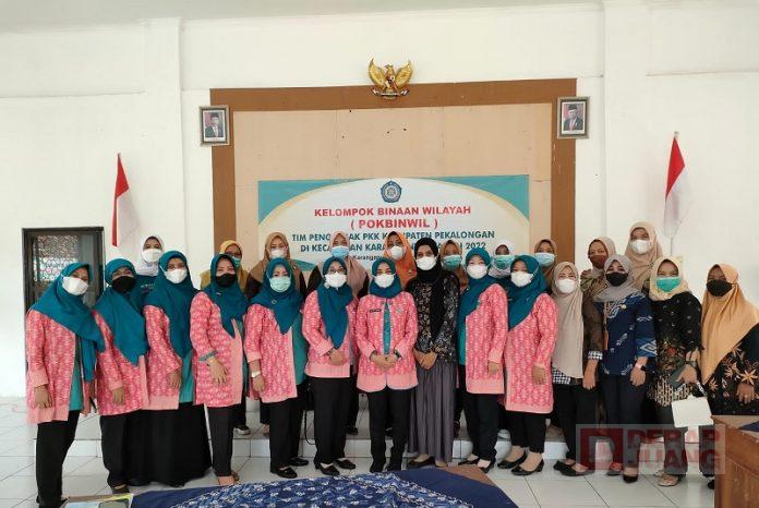 Widi Riswadi Pimpin TP PKK Kabupaten Monitoring Pokbinwil ke Desa Binaan