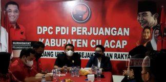 Wisata Politik DPD Partai NasDem ke Kantor DPC PDI Perjuangan Cilacap
