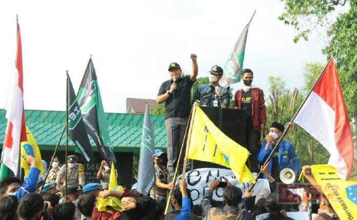 Apresiasi Unjuk Rasa Mahasiswa, Masan Kondusif dan Tanpa Provokatif