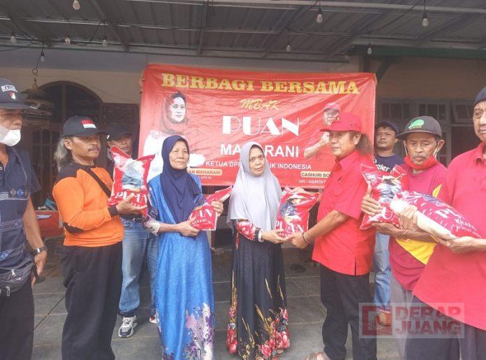 Boled Pembagian Beras Mbak Puan Memacu dan Memicu Semangat'