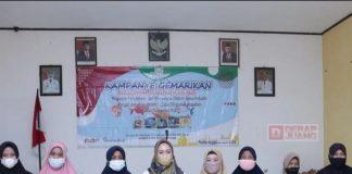 Bupati Tiwi Kampanyekan Gemarikan di Desa Condong