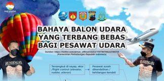 Bupati Wonosobo Ingatkan Bahayanya Terbangkan Balon Udara