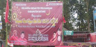 DPC PDI Perjuangan Batang Dirikan Posko Mudik Lebaran