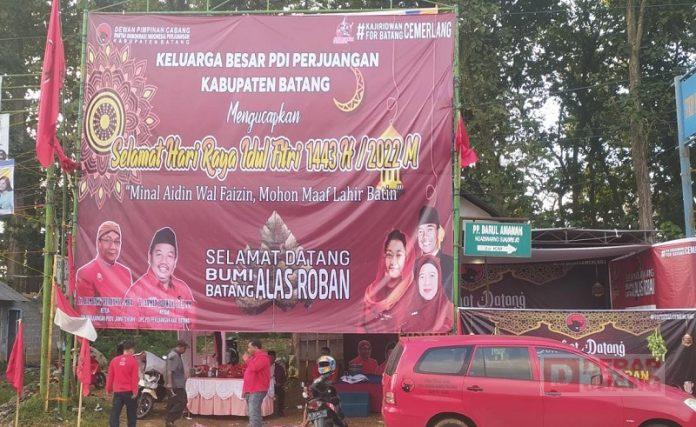 DPC PDI Perjuangan Batang Dirikan Posko Mudik Lebaran