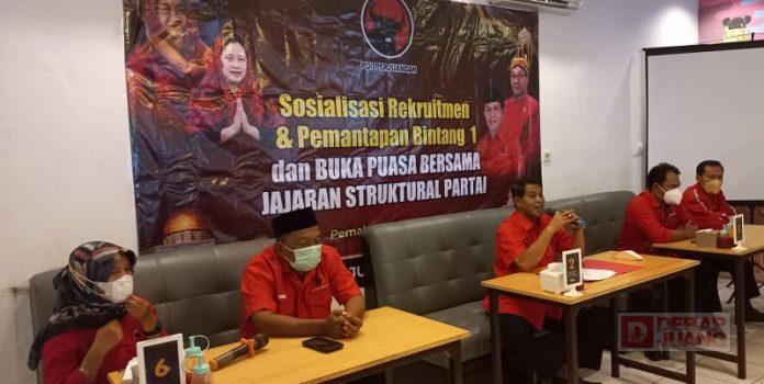 DPC Pemalang Gelar Rapat Evaluasi KomandanTe Bintang 1 dan Bukber