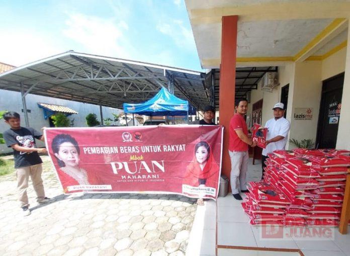 Gandeng NU dan Muhammadiyah, Paramitha Bagikan Beras Mbak Puan