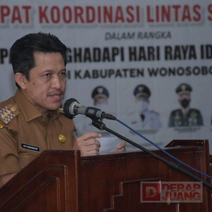 Jelang Idul Fitri, Bupati Wonosobo Minta Semua Permasalahan Dapat Diminimalisir, Termasuk Peningkatan Harga