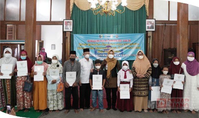 Mbak Eisti Matur Nuwun Baznas dan TP PKK Demak