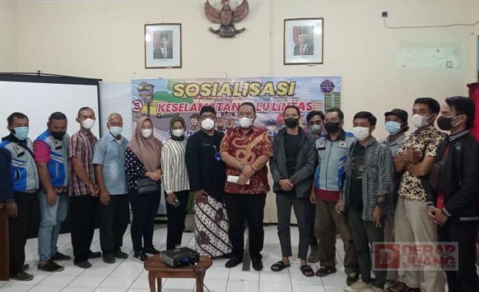 Menekan Angka Kecelakaan Lalu Lintas, Alwin Basri Gelar Sosialisasi KMSK