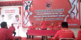 Menuju Menang Spektakuler, DPC Partai Kebumen Gembleng KomandanTe Dapil 1 Sampai 5
