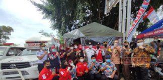 Menyambut Lebaran, Sri Sumarni Cek Posko PMI