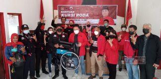 Momentum Ramadhan, Bung Dance Berikan Bantuan Kursi Roda dari Mas Vino