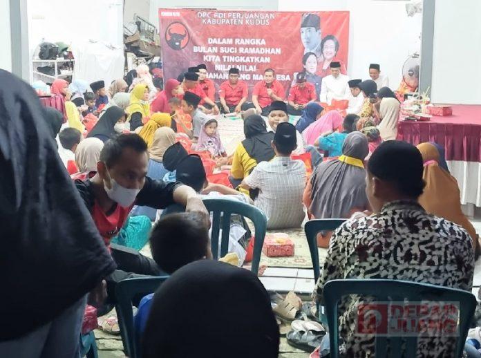 PAC Bae Gelar Santunan Yatama dan Penyaluran Beras Mbak Puan