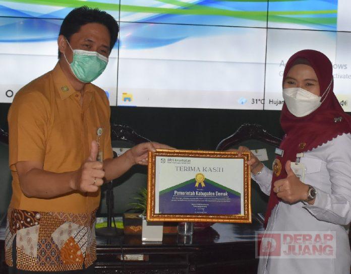 Perluas Jaring Manfaat, Pemkab Demak Bangun Kolaborasi Besama BPJS Kesehatan