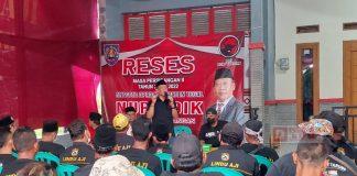 Reses dengan Lintas Ormas, Nursidik Ajak Bersinergi Membangun Bersama