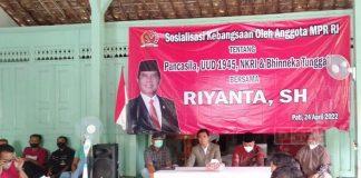 Riyanta Galakkan Sosialisasi 4 Pilar Kebangsaan di Pati