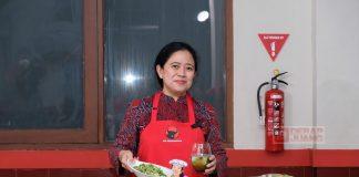 Saat Demo Memasak, Puan: Meski Enggak Jago, Harus Bisa Masak