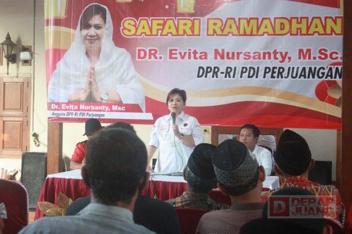 Safari Ramadhan Evita Nursanty di Tayu Pati