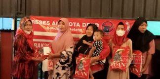 Sapa Kaum Marhaen Perempuan, Hj. Junaenah Sampaikan Salam dari Mbak Puan