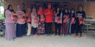 Silaturahmi Bersama Warga Karanglangu, Agus Tri Winarno Salurkan Beras Mbak Puan