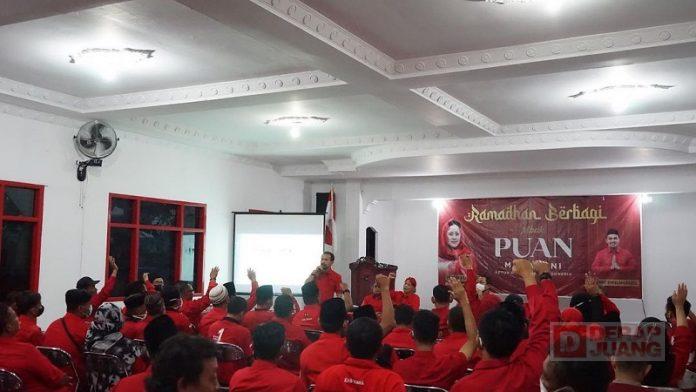 Slamet Penguatan Otot dan Fikir Kader PDI Perjuangan Kota Wali