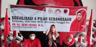 Sosialisasi 4 Pilar Kebangsaan, DeAr: Perkuat Toleransi dalam Kehidupan Sehari-hari