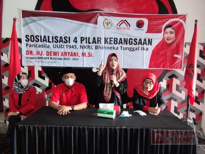 Sosialisasi 4 Pilar Kebangsaan, DeAr Perkuat Toleransi dalam Kehidupan Sehari-hari