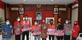 Sri Sumarni Berikan Tali Asih pada Atlet Paparnas Asal Grobogan