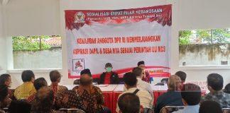 Sudjadi Gelar 4 Pilar Kebangsaan dan Distribusikan Beras dari Puan Maharani