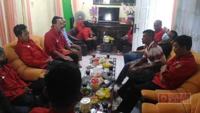 Temui Kader Ranting, Agung Sulistyo Ingatkan Pentingnya Semangat Gotong Royong