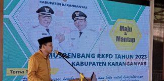 Bagus Selo Paparkan Sembilan Pokok Pikiran DPRD Karanganyar