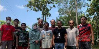 Kisyanti Bersama Karang Taruna Renovasi Lapangan Bola Voli